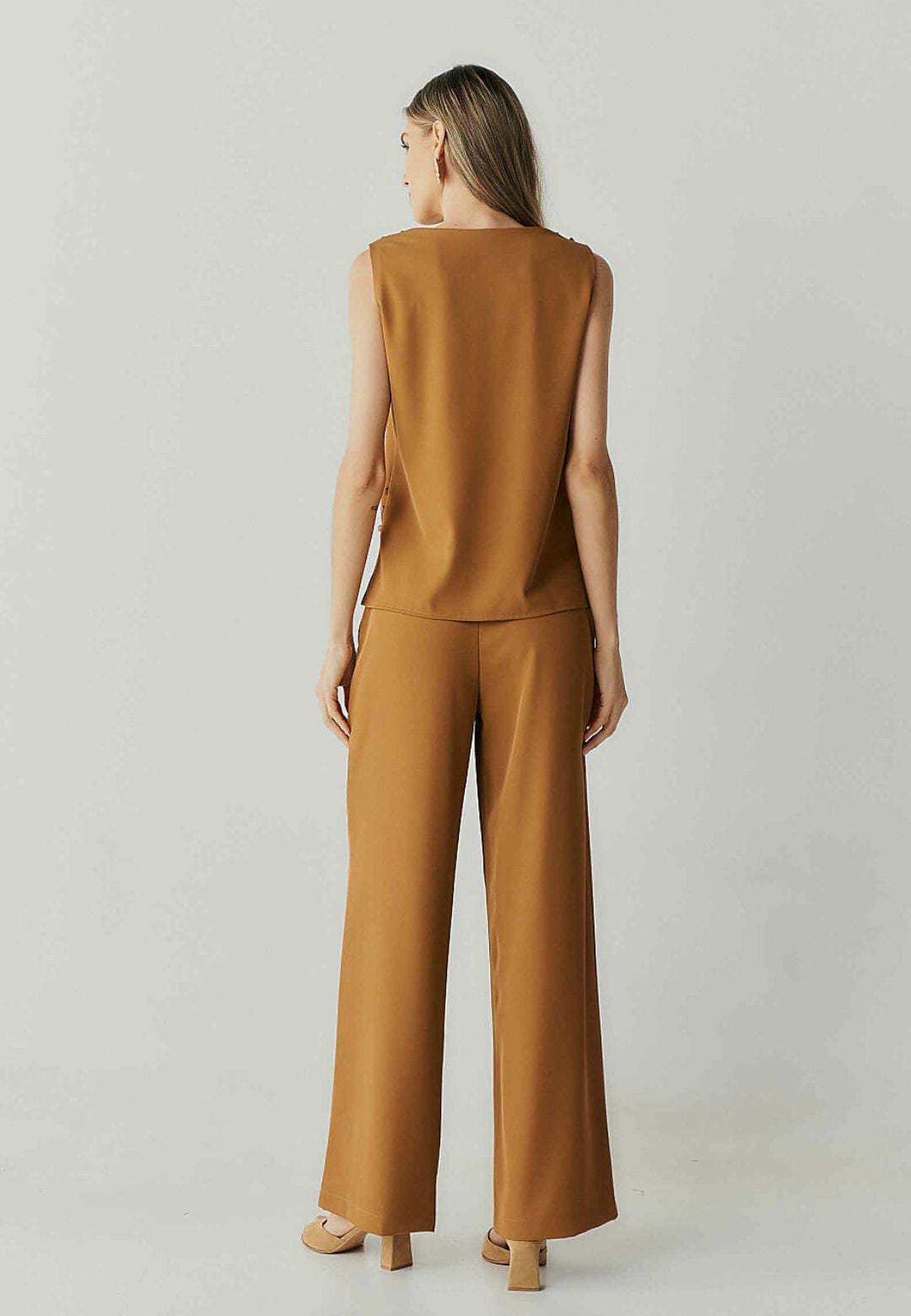 Conj Alf Crepe Calca Cos Transp Regata Botao