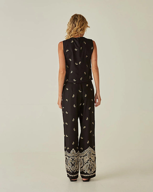 Blusa Regata Anahein Preto