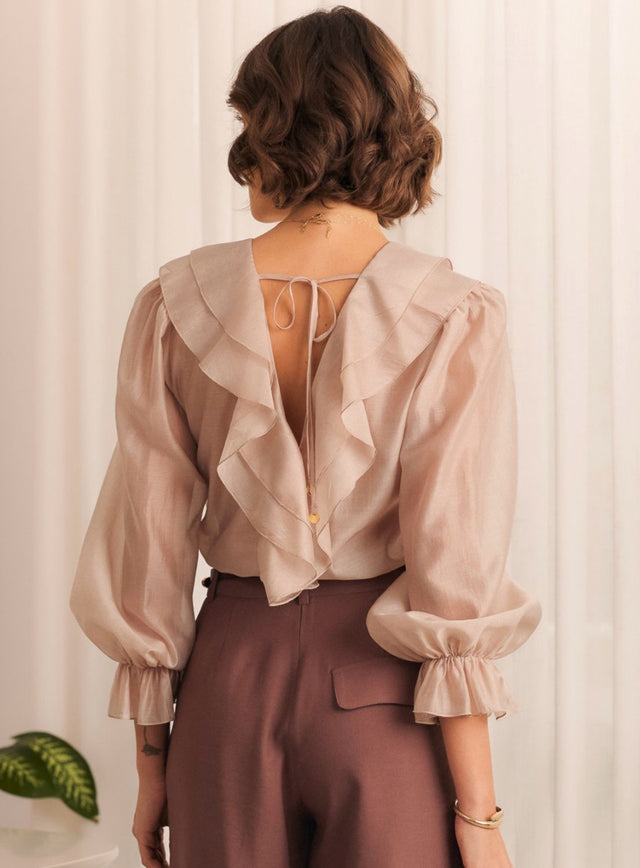 Blusa Babados Liocel