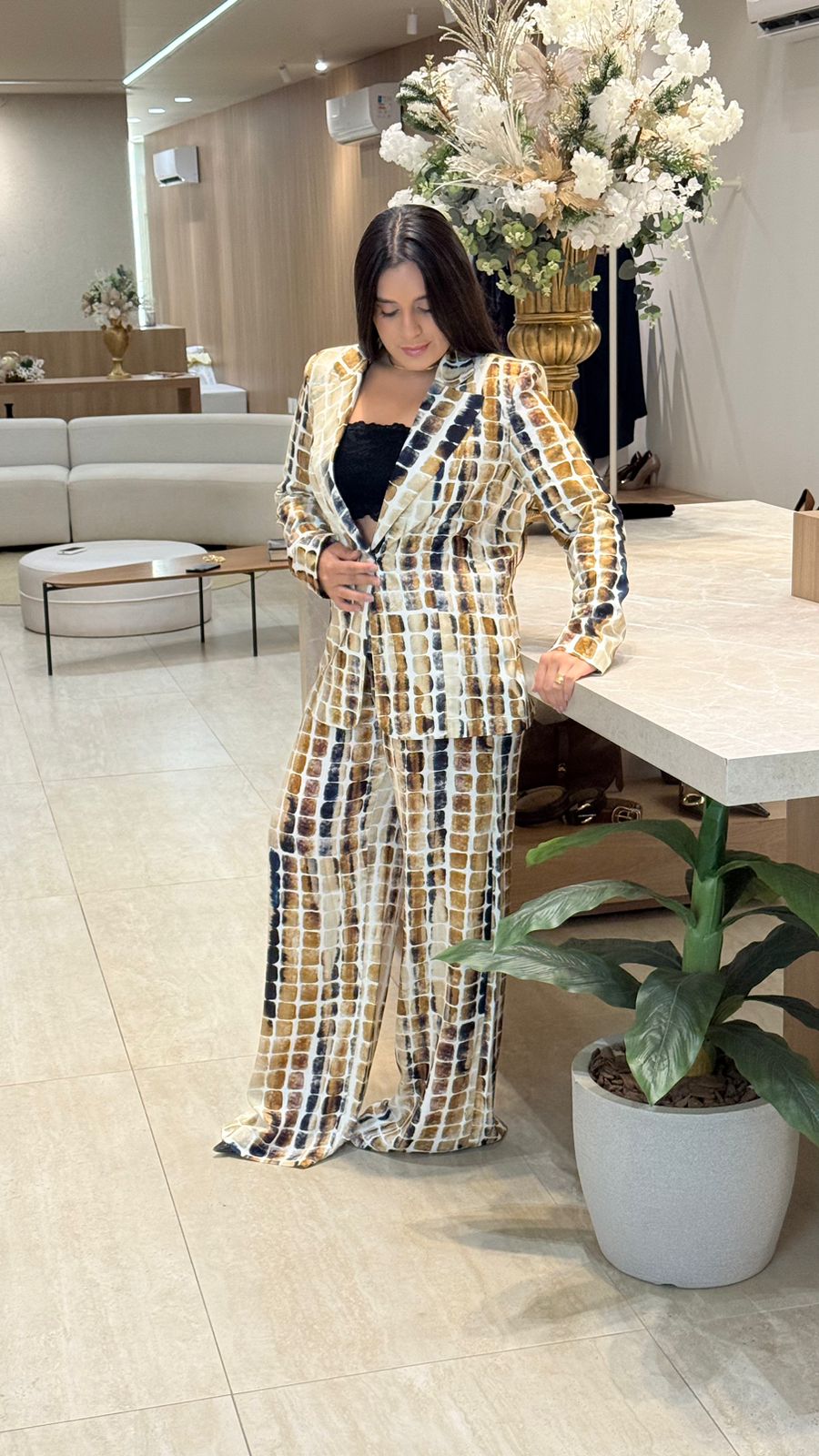 Conjunto Blazer e Calça