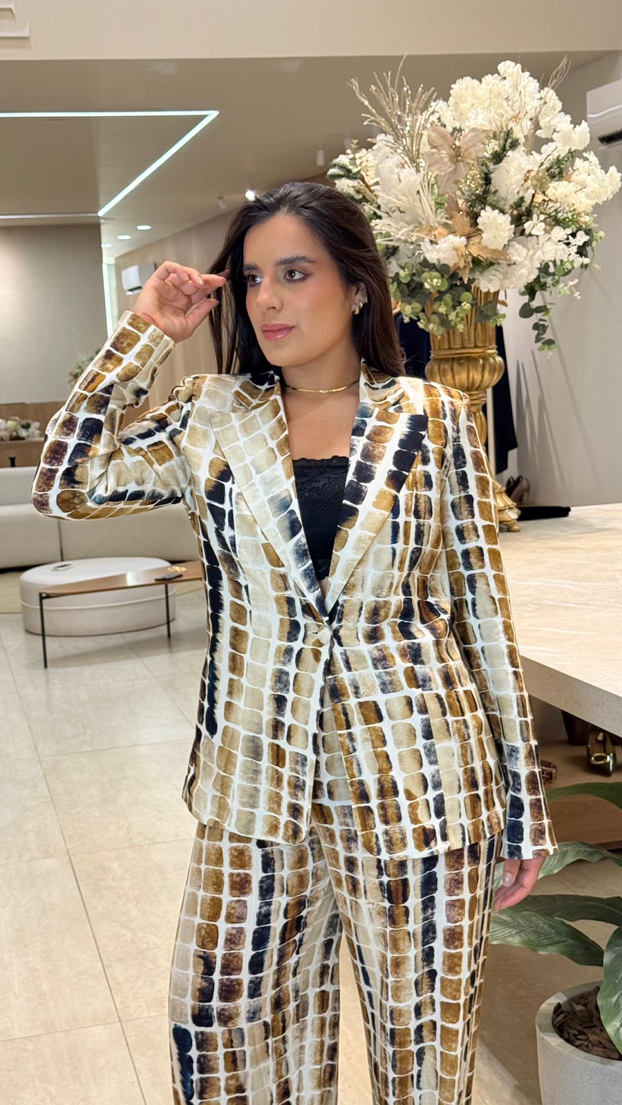 Conjunto Blazer e Calça