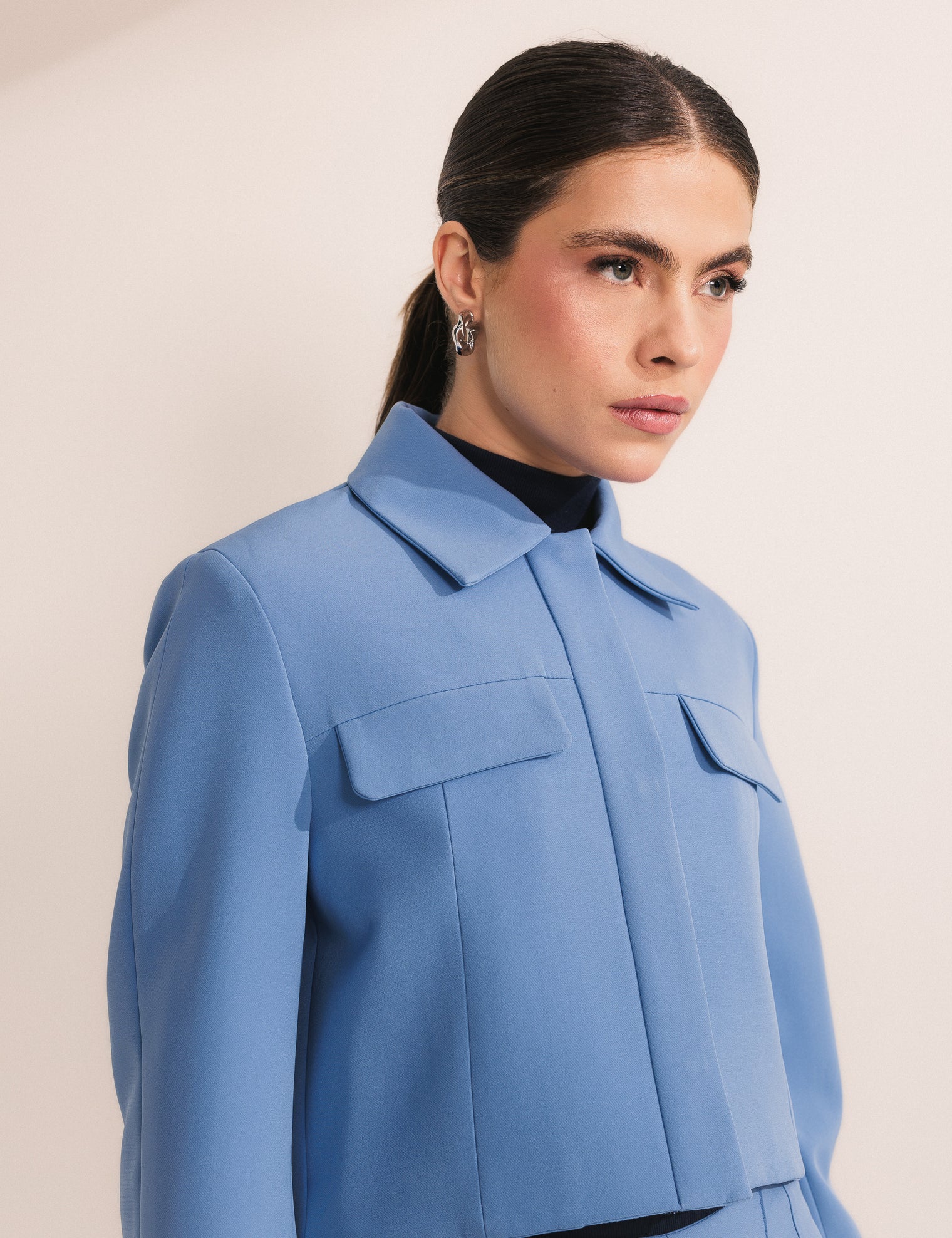 Casaqueto Alfaiataria Azul