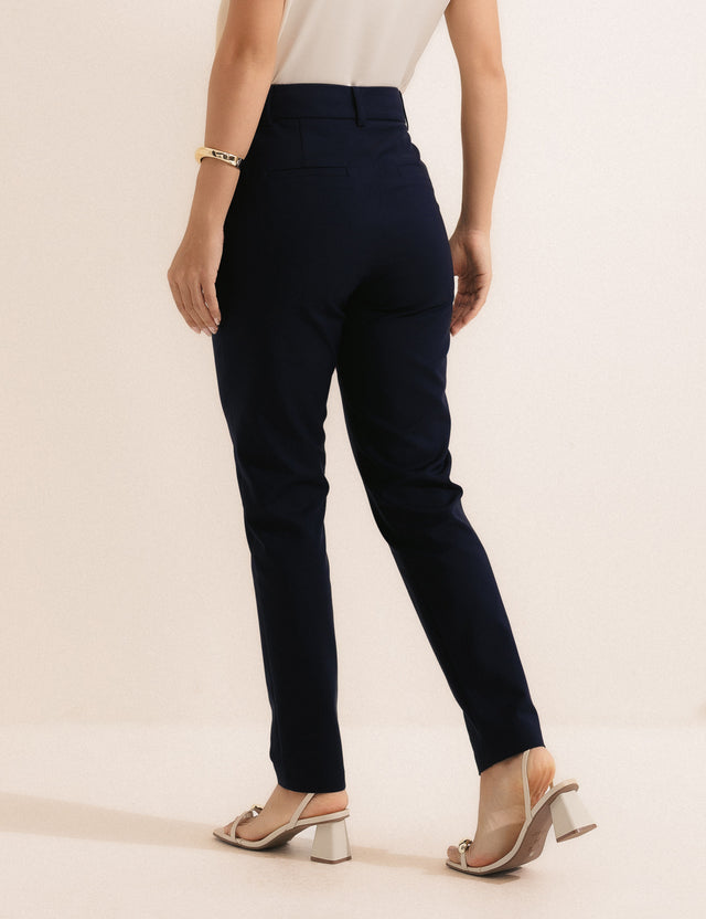 Calça Maria Sarja Poliamida Marinho