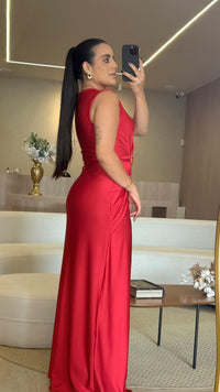 Vest Longo Liso C/Passante