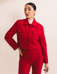 Casaqueto Alfaiataria Vermelho