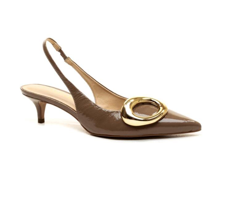 Sapatos Verniz Glossy Couro Griogio