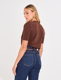 T-Shirt Aurora Com Lenço