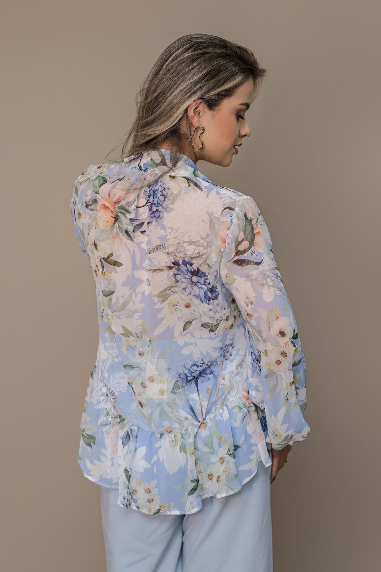 Bata Estampada C/Laço