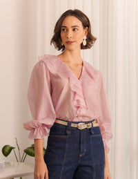 Blusa Babados Liocel