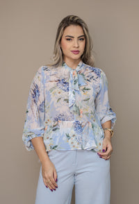 Bata Estampada C/Laço