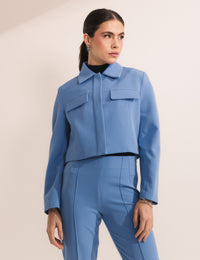 Casaqueto Alfaiataria Azul