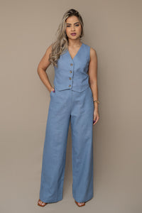 Calça Ramie Básica