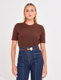 T-Shirt Aurora Com Lenço