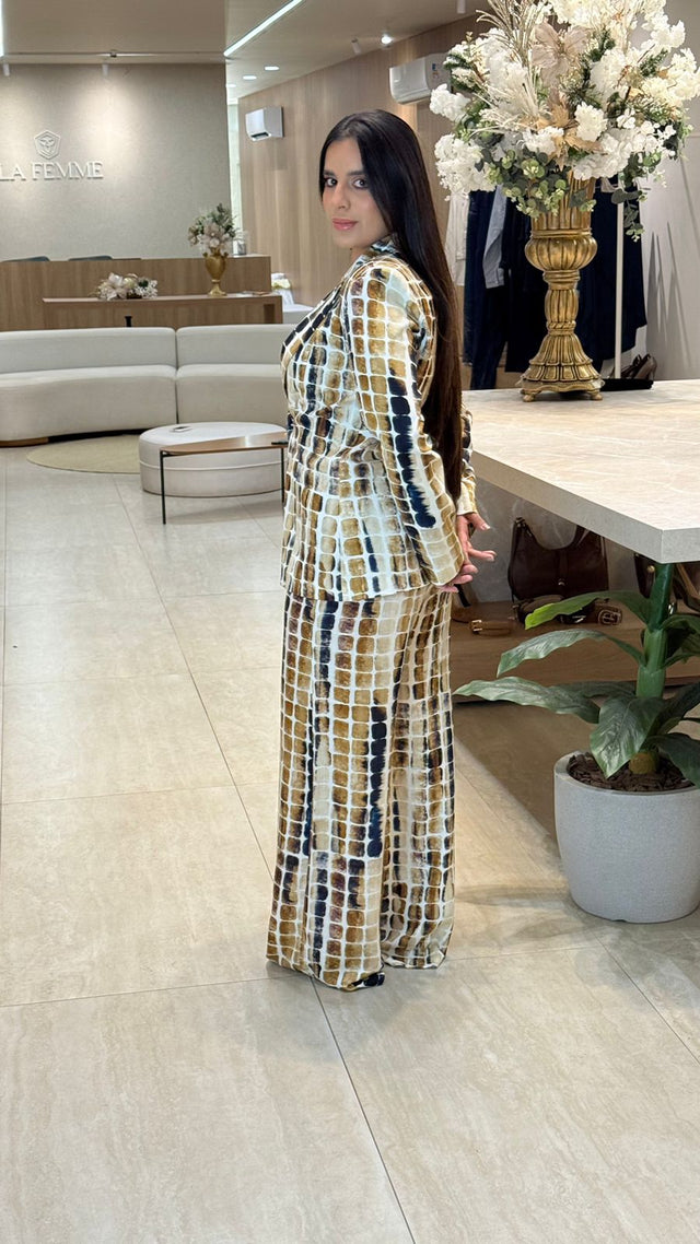 Conjunto Blazer e Calça