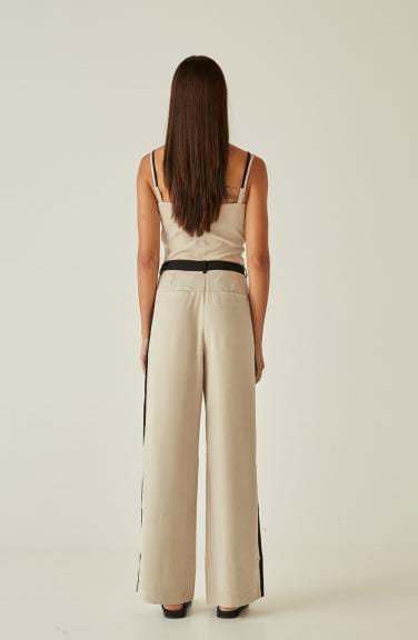 Calça Pantalona Elise Cinza