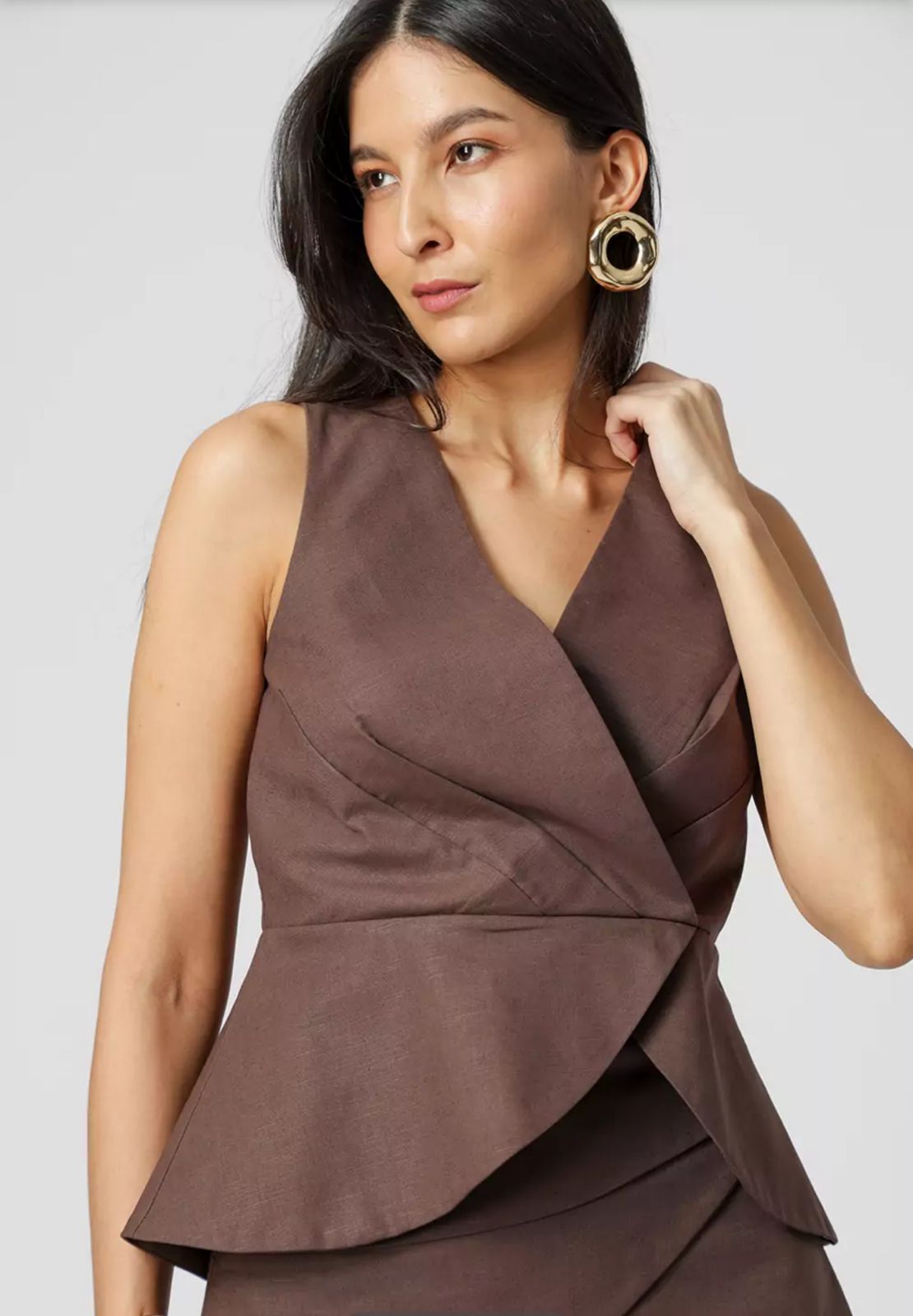 Blusa Transp Com Pala