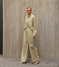 Camisa M/Longa Detalhes Prata