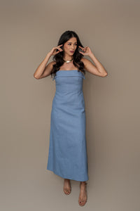 Vestido Ramie Lapela