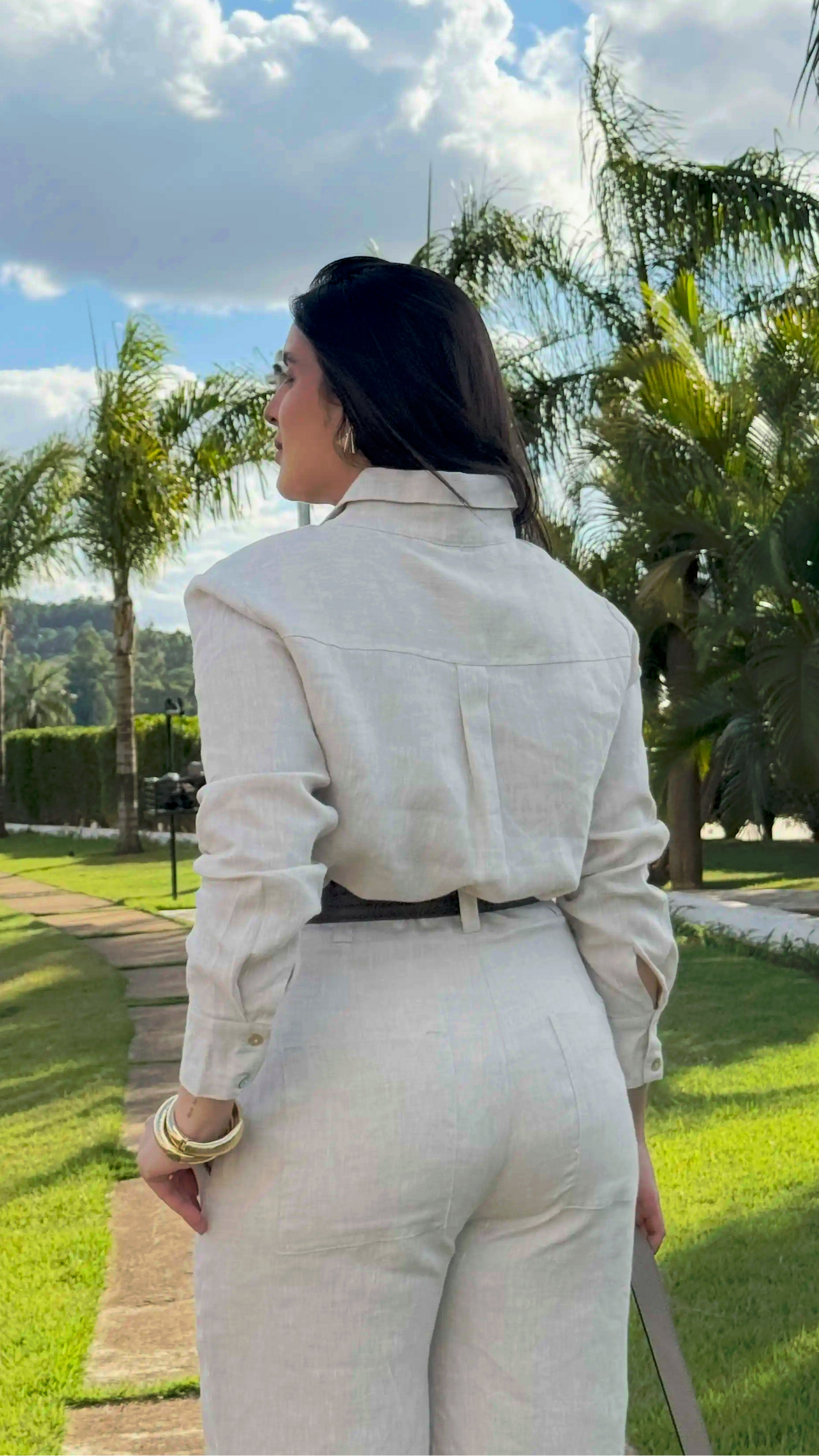 Calça Linho May
