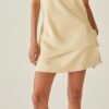 Blusa Assimetrica Jordania G Creme