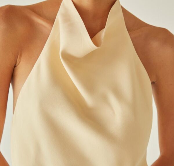 Blusa Assimetrica Jordania G Creme - Image 2
