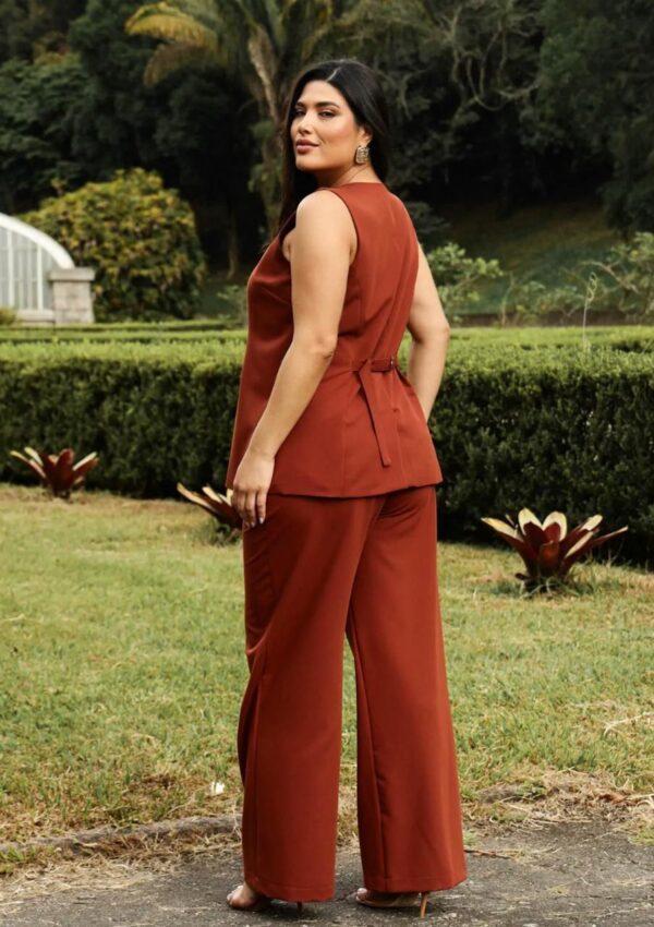 Conj Calça e Blusa S/MG Botão - Imagem 2